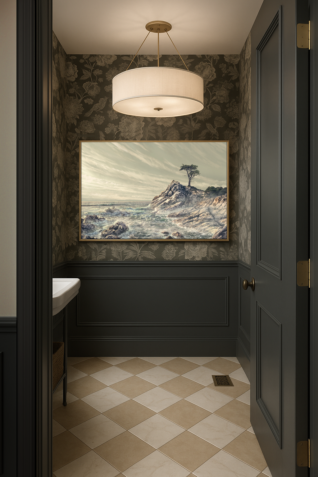The Quiet Cypress | Canvas