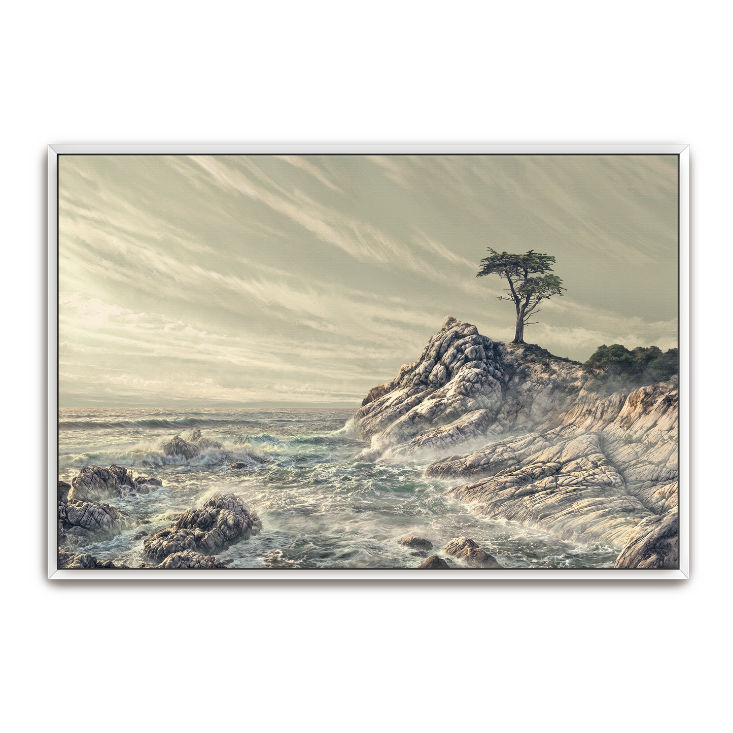 The Quiet Cypress | Canvas