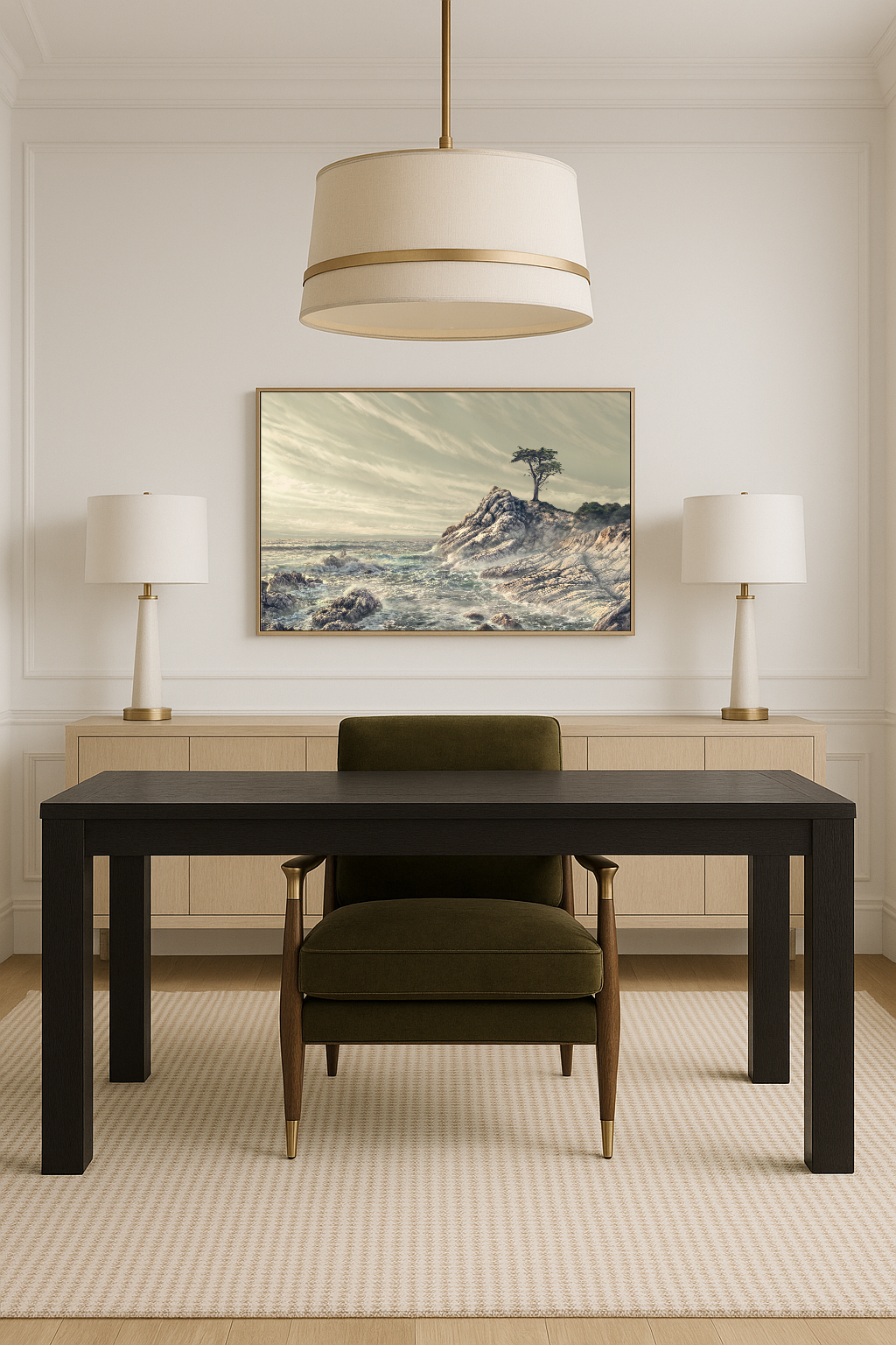 The Quiet Cypress | Canvas