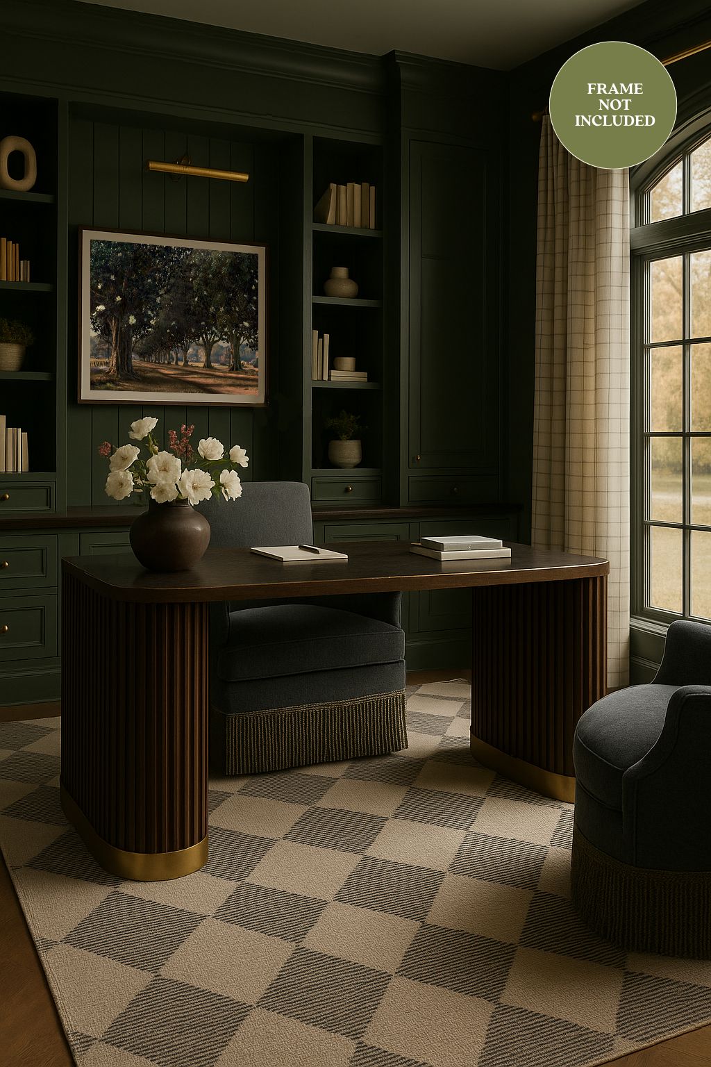 Magnolia Avenue, Circa 1930 | Unframed Art Print