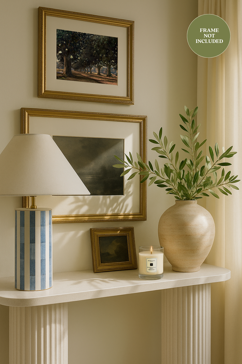 Magnolia Avenue, Circa 1930 | Unframed Art Print