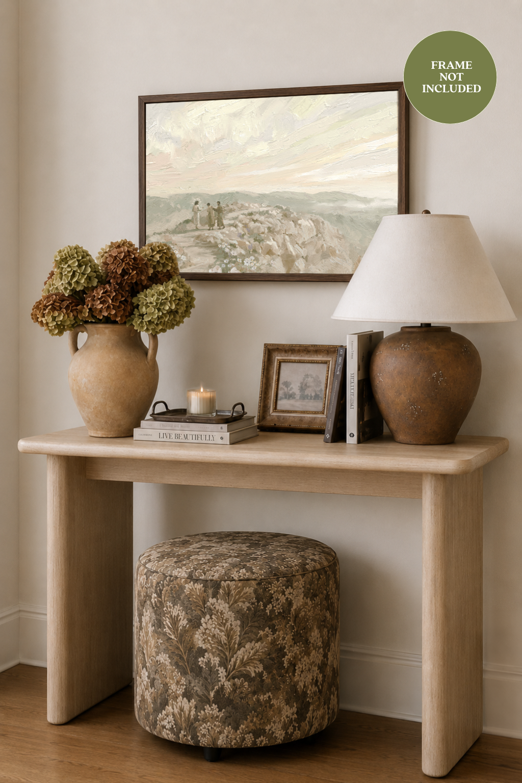 Road To Emmaus | Unframed Art Print