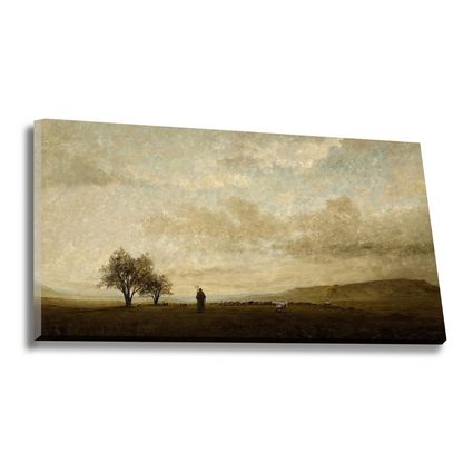The Good Shepherd — Christian canvas print by Art & Olive