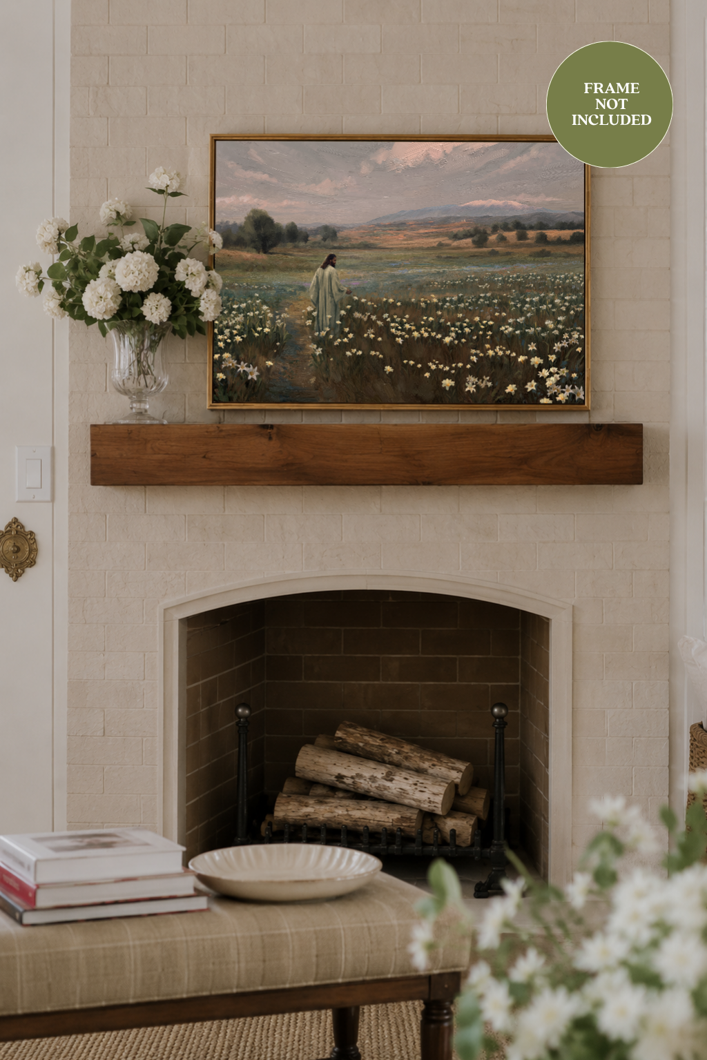 Consider The Lilies | Unframed Art Print