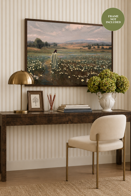 Consider The Lilies | Unframed Art Print