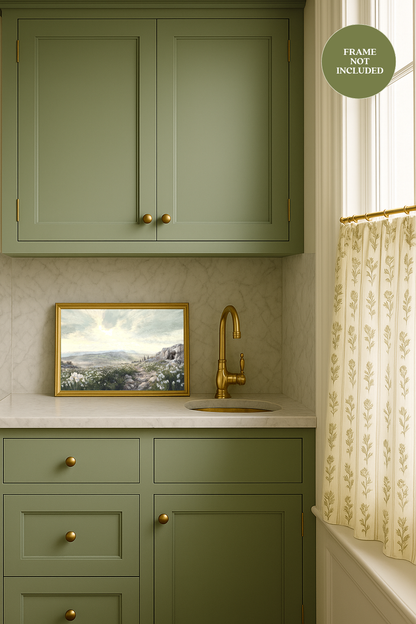 Resurrection Morning — white frame fine art print — Art & Olive
