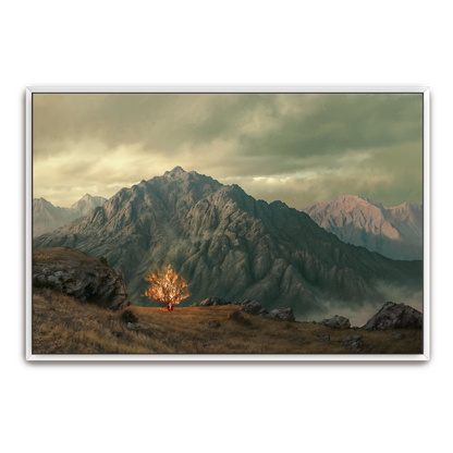 Holy Ground — framed option canvas print — Art & Olive