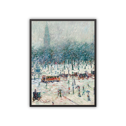 Christmas In Manhattan — Christian fine art print by Art & Olive