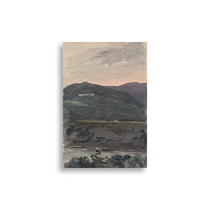 Dusk — white frame fine art print — Art & Olive