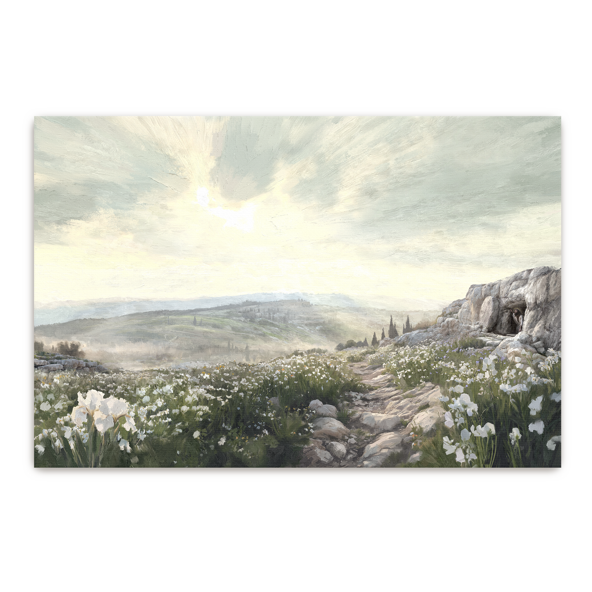 Resurrection Morning | Unframed Art Print 32x48