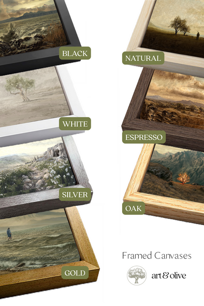 Creator — framed option canvas print — Art & Olive