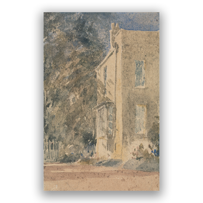 Garden II — white frame fine art print — Art & Olive