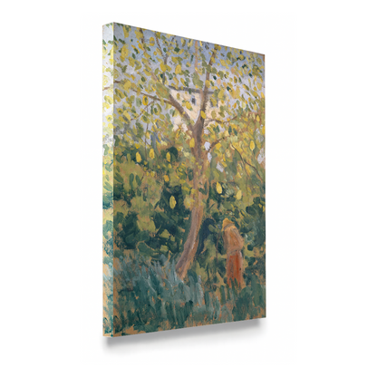 Green To Gold — silver frame fine art print — Art & Olive