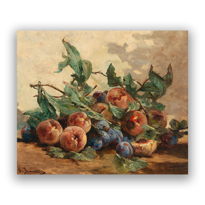 Harvest — silver frame fine art print — Art & Olive