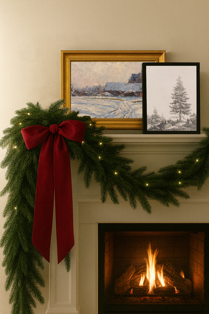 Haven — black frame fine art print — Art & Olive