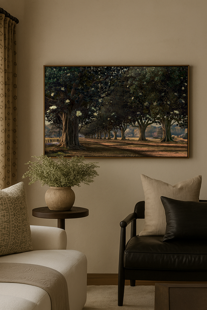 Magnolia Avenue, Circa 1930 — black frame fine art print — Art & Olive