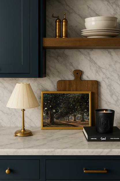 Magnolia Avenue, Circa 1930 — white frame fine art print — Art & Olive
