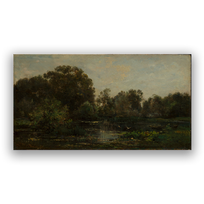 Marshland — white frame fine art print — Art & Olive