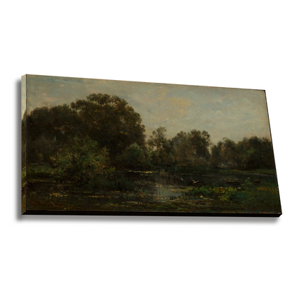 Marshland — silver frame fine art print — Art & Olive