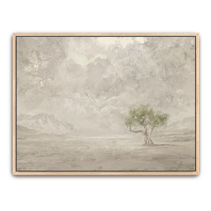 Olive Tree — framed option canvas print — Art & Olive
