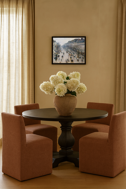 Parisian Winter — black frame fine art print — Art & Olive