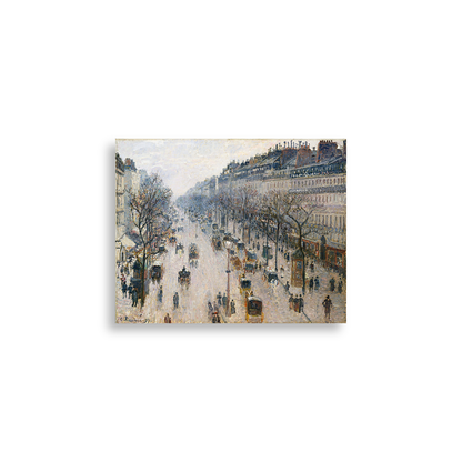 Parisian Winter — white frame fine art print — Art & Olive