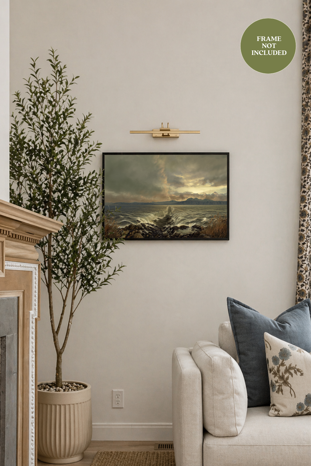 The Parting | Unframed Art Print