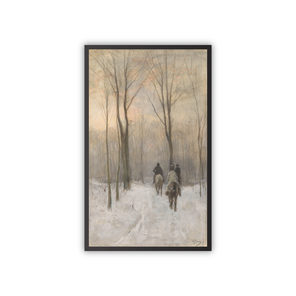 Passage — white frame fine art print — Art & Olive