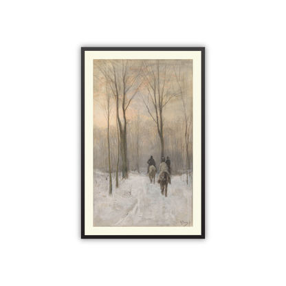 Passage — natural wood frame fine art print — Art & Olive
