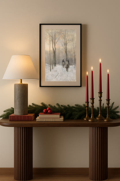 Passage — black frame fine art print — Art & Olive