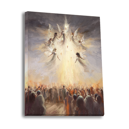 Praise — Christian canvas print by Art & Olive