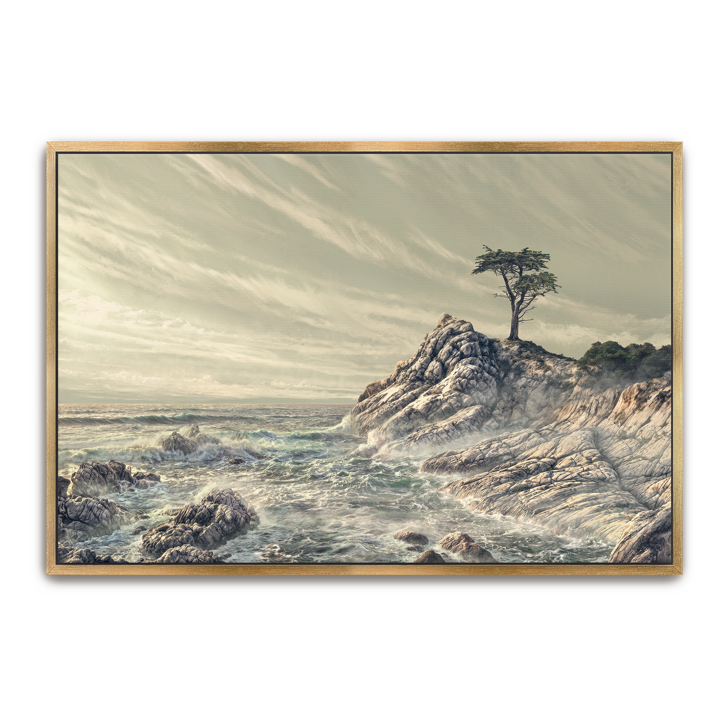 The Quiet Cypress | Canvas
