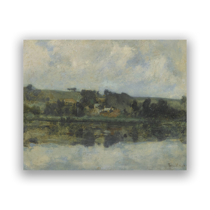 Reflection — white frame fine art print — Art & Olive