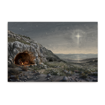 Holy Night — Christian fine art print by Art & Olive