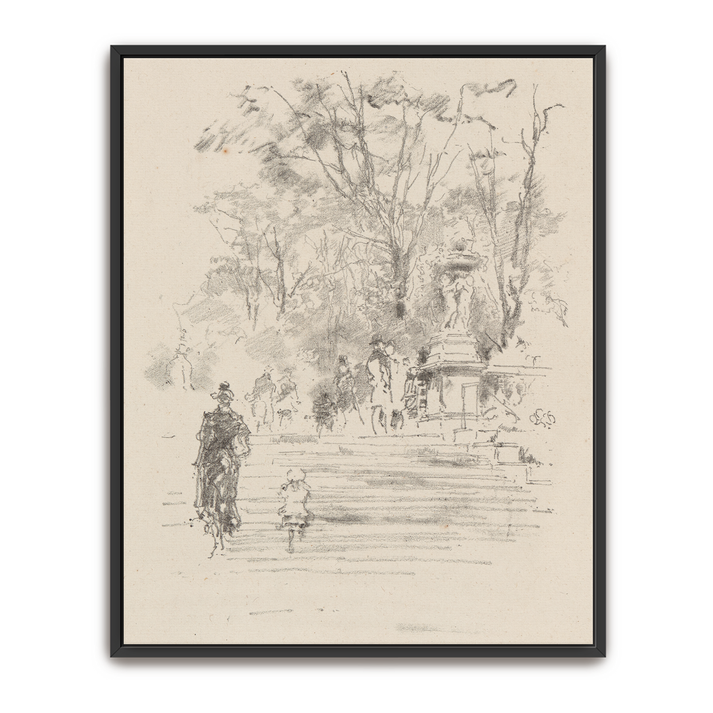 Stone Steps, Paris