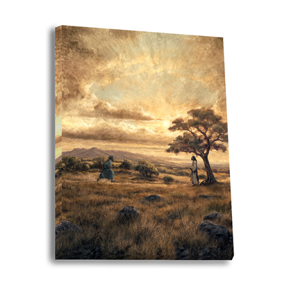 The One Who Returned (Portrait) — Christian canvas print by Art & Olive