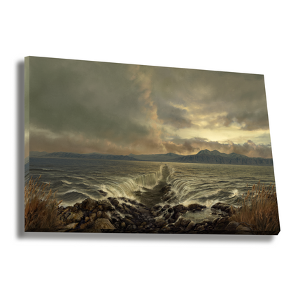 The Parting — Christian canvas print by Art & Olive