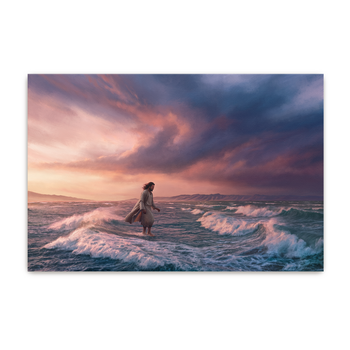 Upon The Waves | Unframed Art Print