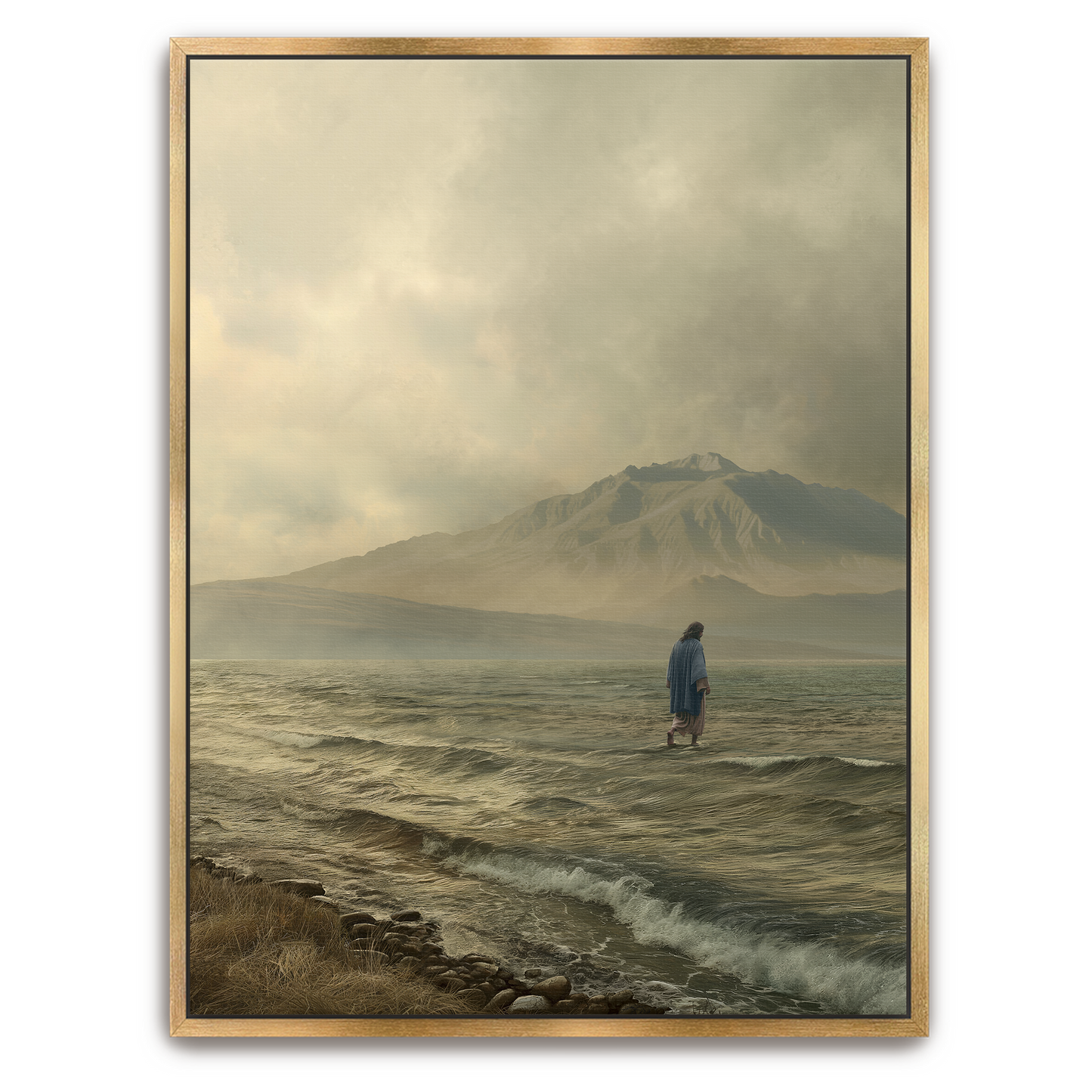 Walking on Water (Portrait) | Canvas
