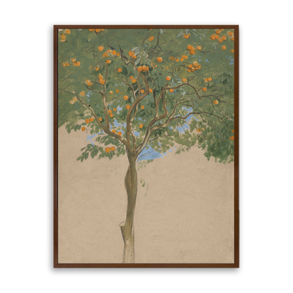 Citrus — white frame fine art print — Art & Olive