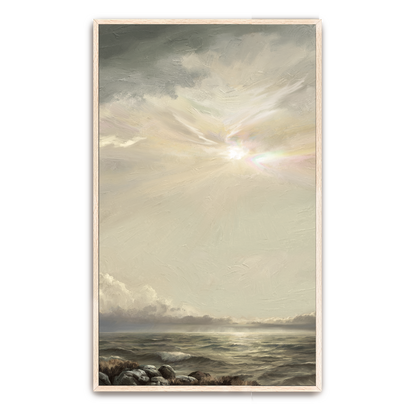Colors Of Peace — framed option canvas print — Art & Olive