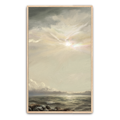 Colors Of Peace — framed option canvas print — Art & Olive