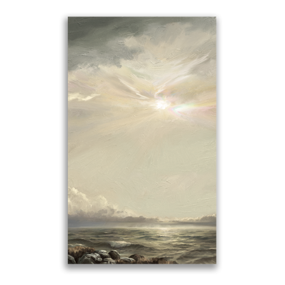 Colors Of Peace — black frame fine art print — Art & Olive