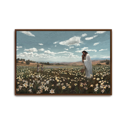 Come Unto Me — framed option canvas print — Art & Olive