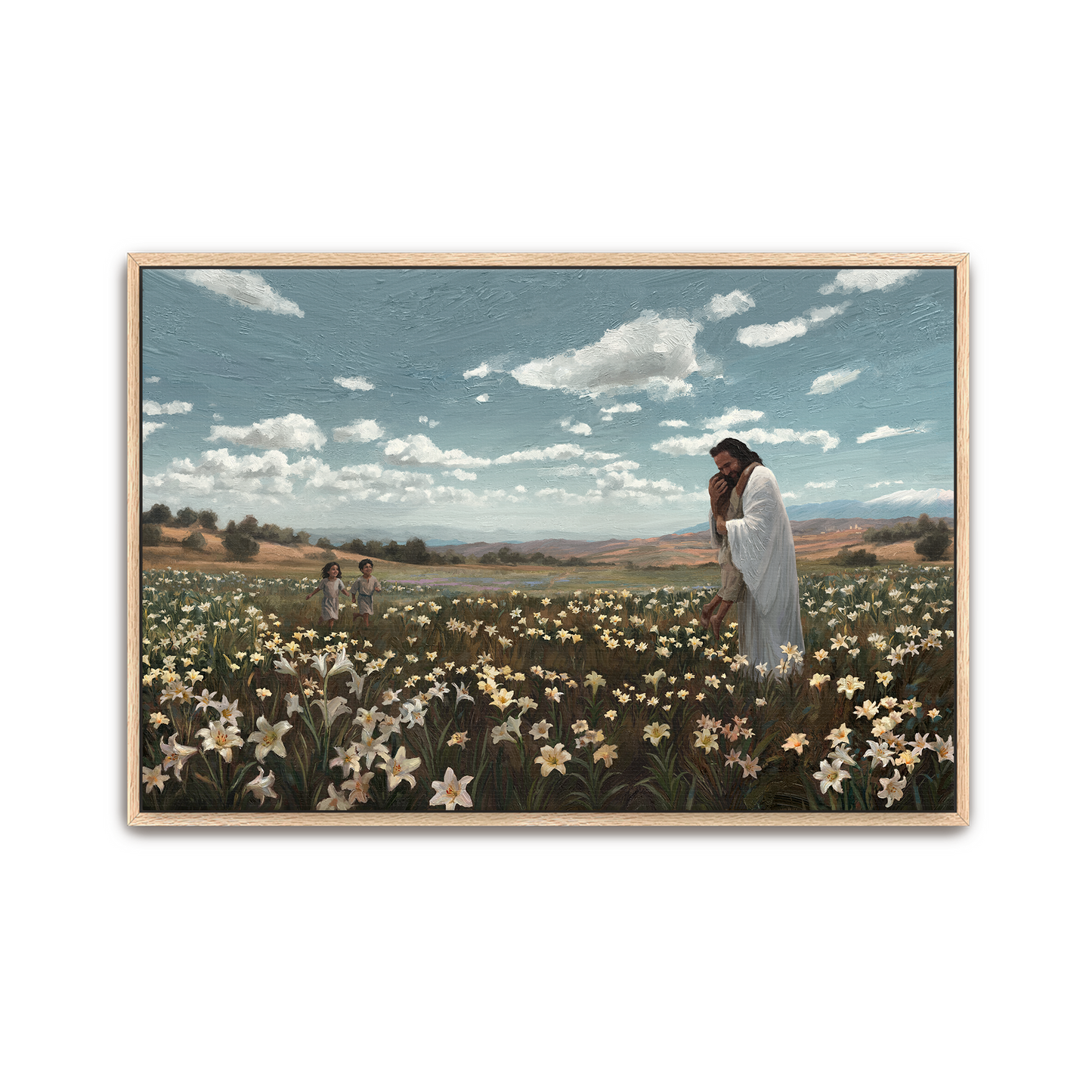 Come Unto Me — framed option canvas print — Art & Olive