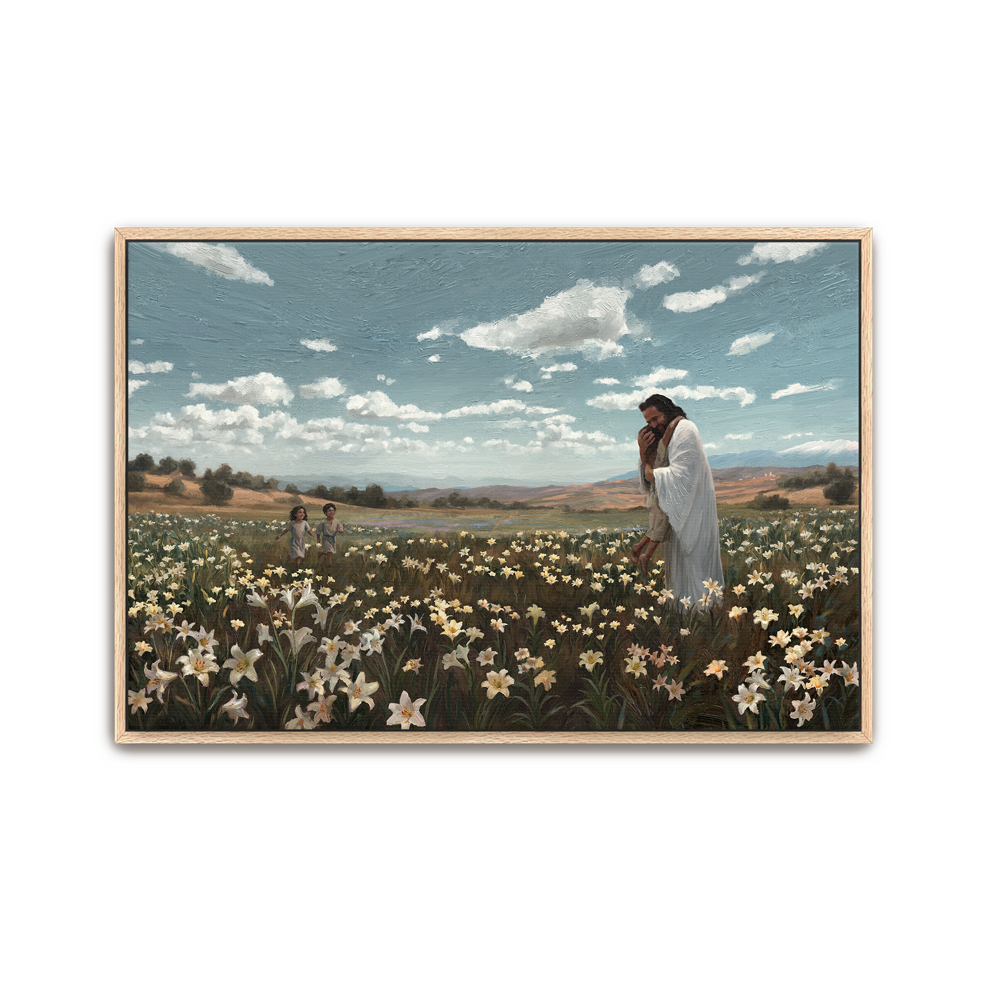 Come Unto Me — framed option canvas print — Art & Olive
