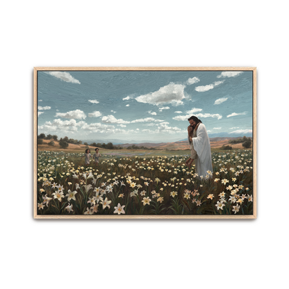 Come Unto Me — framed option canvas print — Art & Olive