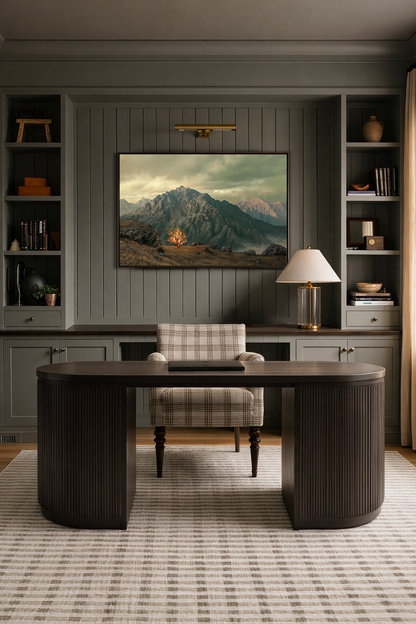 Holy Ground — black frame canvas print — Art & Olive