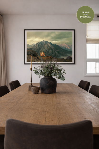 Holy Ground — black frame fine art print — Art & Olive