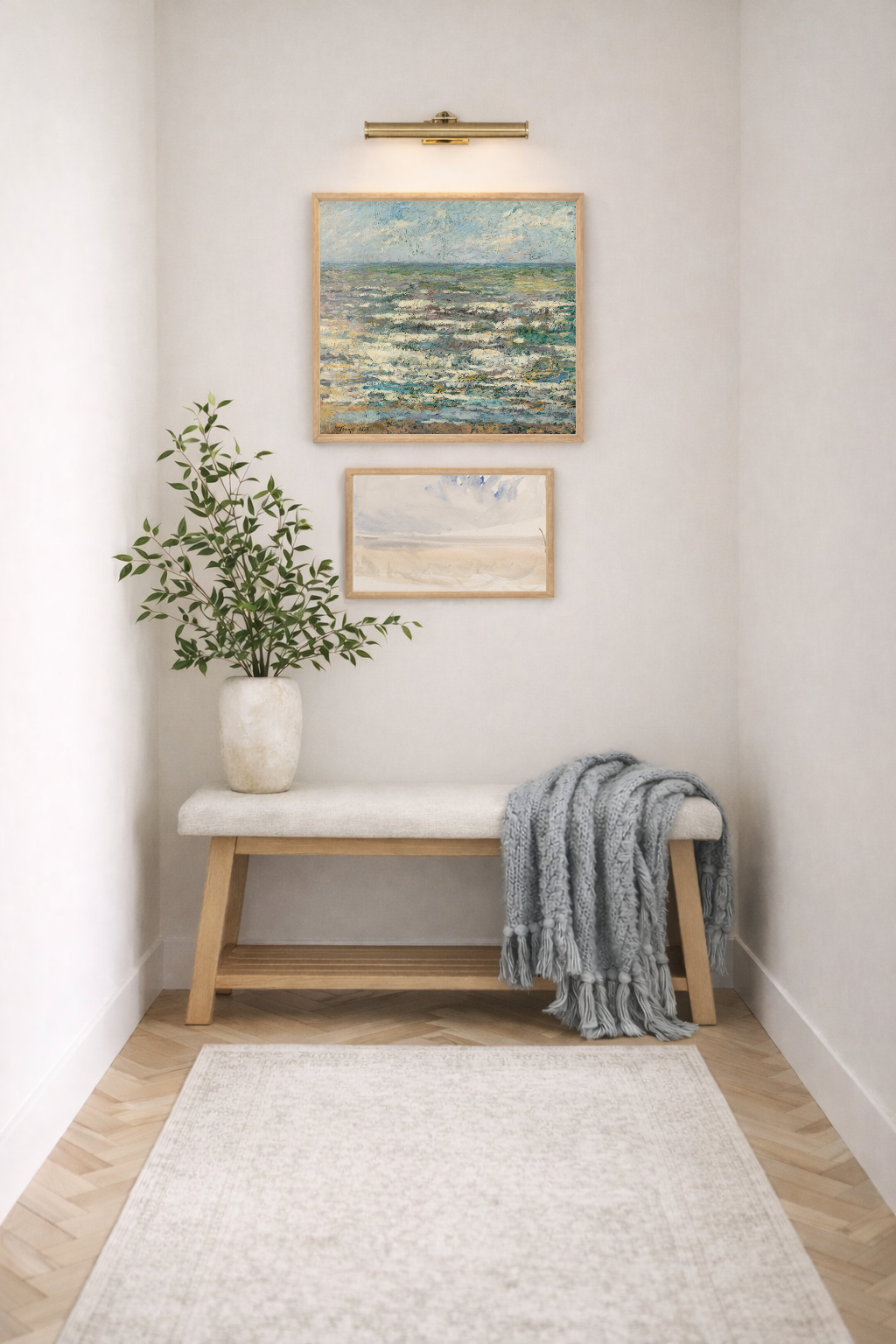 Open Sea — black frame fine art print — Art & Olive